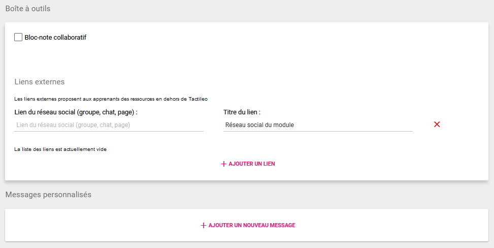 Prise en main de la plate-forme Tactiléo : créer son propre module