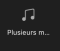 Bouton plusieurs musiques